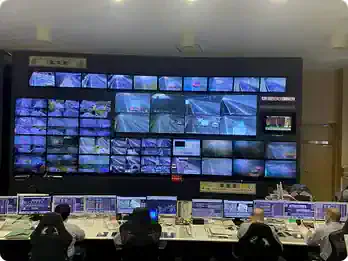 LCD Display for Control Room